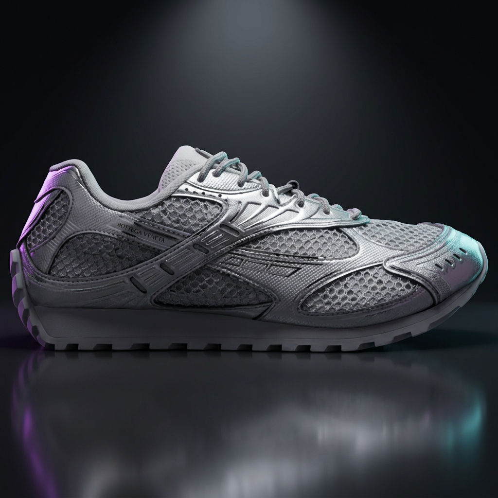 White Metallic colorway