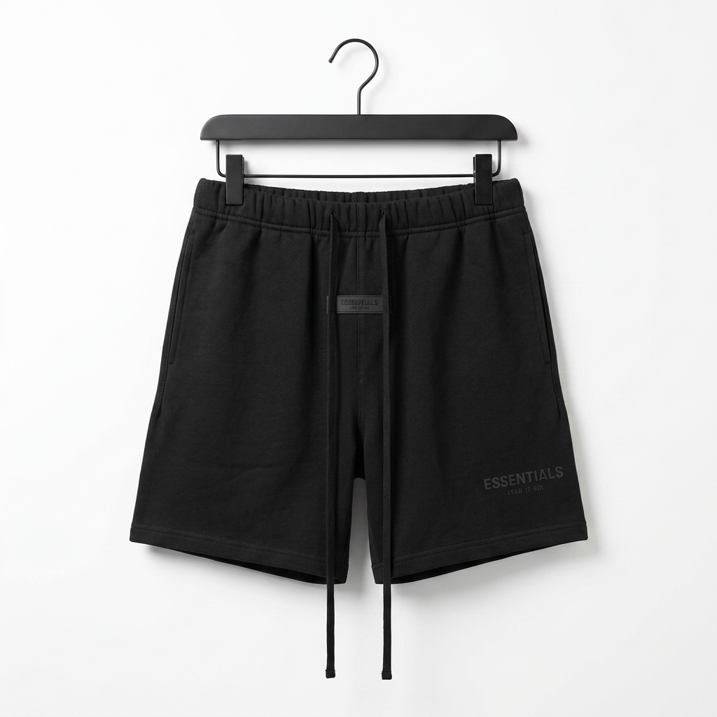 Fear of God Essentials shorts — black
